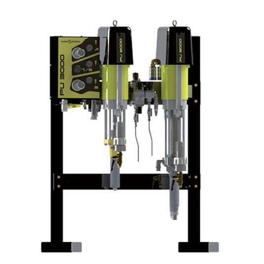 PU3000 Airmix® Ensemble Pompe de Peintures Multi-composants de Mélange et de Dosage Sames