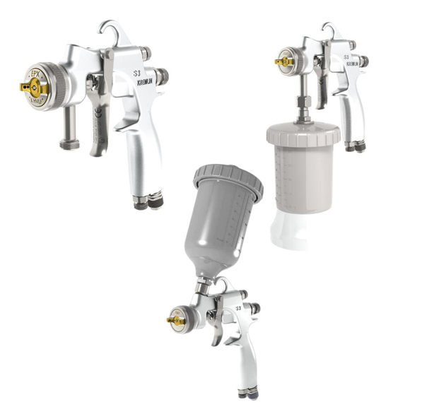 S3 G HPA S3 - P HTI - S3 A HPA Pistolet de peinture Sames